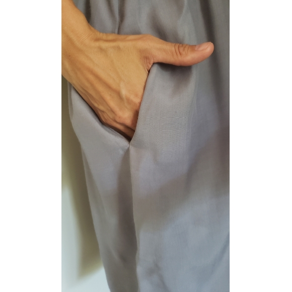 Romantic Grey Maeve Dress. Anthropologie. - Picture 4 of 9